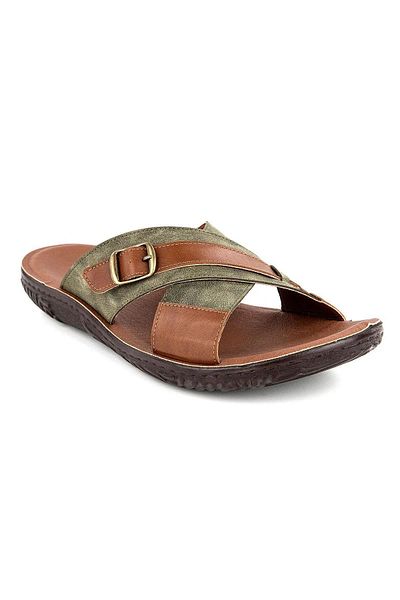 Muya Orthopedix Bond Cross Banded Men's Slippers 32304