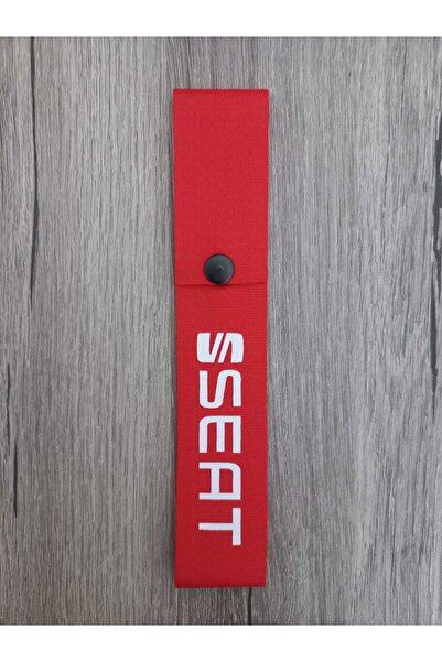 Compax Seat Uyumlu Kırmızı Renk Yüksek Kalite Tampon Dili & Çeki Ipi