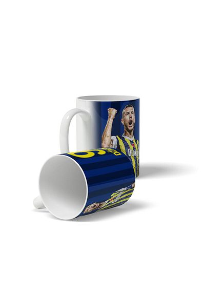 OFFSIDE Dzeko Dark Blue Design Printed Mug