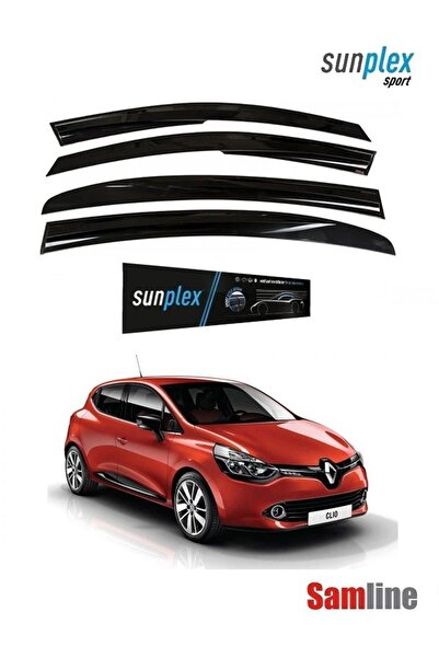 SUNPLEX Renault Clio 4 Hatchback 2019 Model Cam Rüzgarlığı Takım (4 Cam Set)