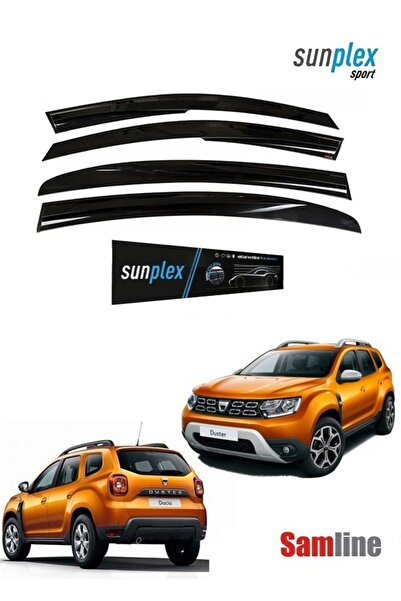 SUNPLEX Dacıa Duster 2018-2022 Model Cam Rüzgarlığı Takımı (4 Cam Set)