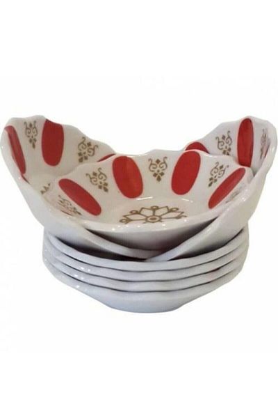 Viyalente 12-Piece Melamine Coffee Shop Tea Plate