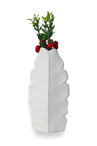Evene Vase Small Vase Tabletop Vase Home Decoration Vase White Model 30