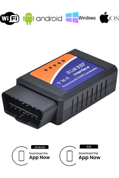 ELM 327 Elm327 Wifi 1.5 Vers. Arıza Tespit Cihazı Obd2 Iphone Uyumlu