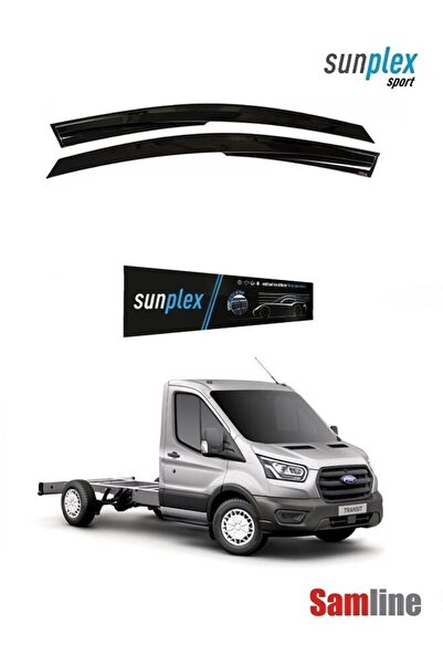 SUNPLEX Ford Transit Kamyonet Açık kasa (2014-2024) Cam Rüzgarlığı Takım 2 Adet