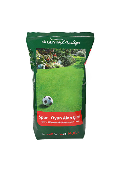 Genta Prestige Spor Alan Çim Tohumu 10 Kg - Genta Prestige İlk Tesis Çim Gübr...