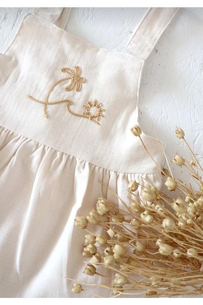 Bebekkutusu New Season Girl's 100% Cotton Dress