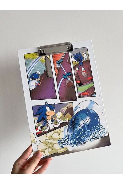 BLA GROUP Cute Designed Secretary with SONIC CARTOON FIGURE