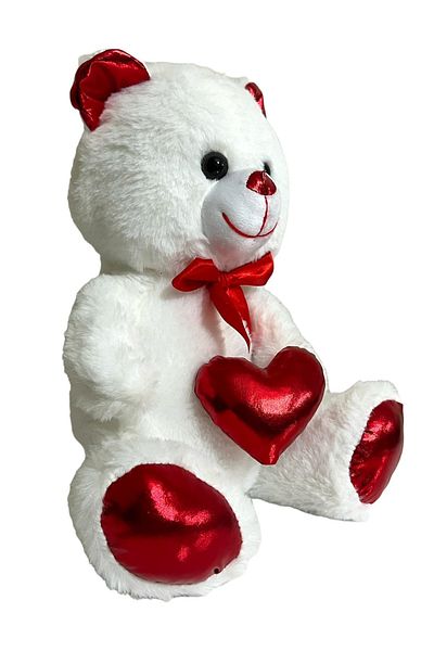 Shem 30 Cm Bow Tie Heart Teddy Bear (100% Domestic)