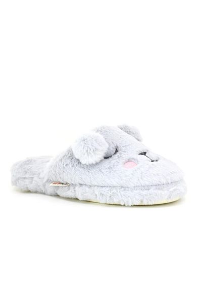 RedPlay Mother Daughter House Slippers Comfortable Plush Lamb Figure Eared Furry Winter Slippers Animal