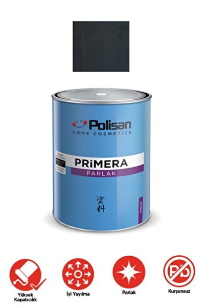 Polisan Primera parlak yağlı boya ANTRASİT 2.5L