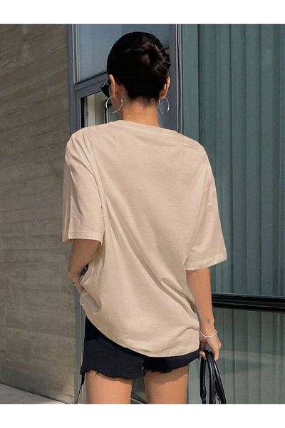 AFROGİYİM Μπλουζάκι Unisex Active Pre-Printed Oversize