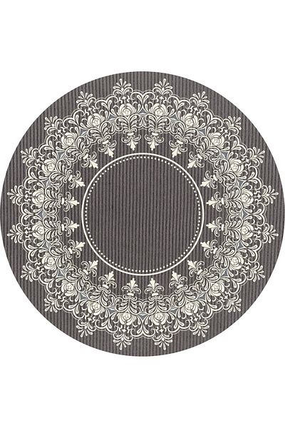 Egebella 2-Piece Digital Printed Non-Slip Decorative Placemat Multi-Purpose Placemat American Service Mousepad