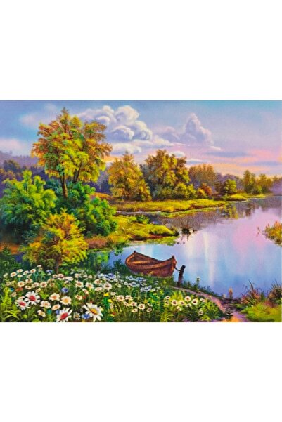 OzanTuhafiye Hı Stone 5d Elmas Boncuk Taş Işleme Mozaik Goblen Kit 30x40cm Gd...