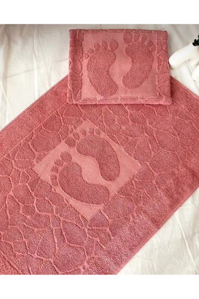 XAMANTHA Stone Patterned Non-Slip Base Foot Mat 50X70Cm Fast Water Absorption 1Pc