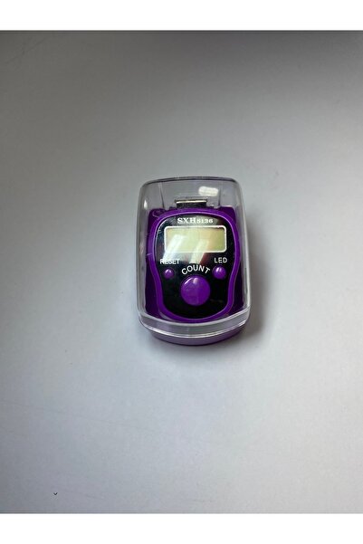 SXH Işıklı Kutulu Zikirmatik Dijital Tesbih Parmak Zikirmatik Sayaç Yüzük Tes...