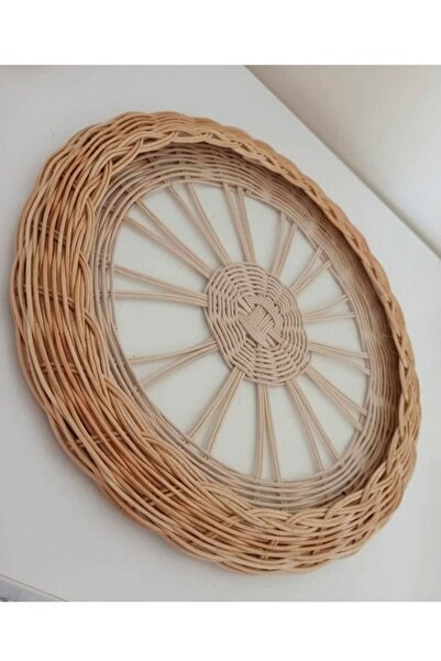 ELFİDAA WOOD Rattan Tray