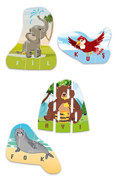 MERT BEBEK İLK KELİMELERİM YAPBOZU 'MY FIRST WORLDS PUZZLE'