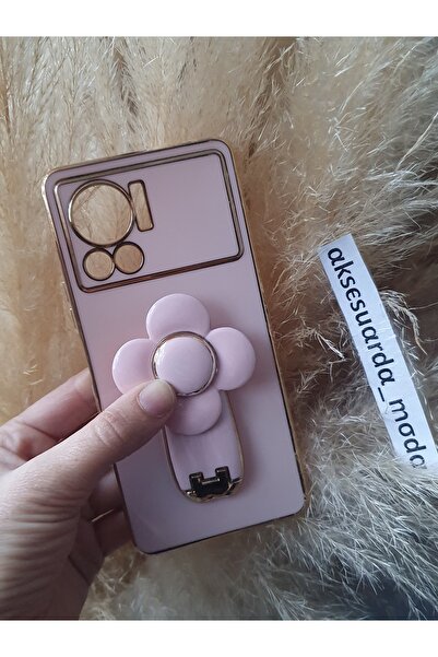 Aksesuarda Moda İNFİNİX NOTE 12 VİP UYUMLU DÖNEN PAPATYA STANDLI LAZER KESİM ...