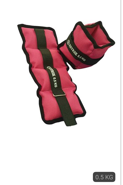 S ZEYREK 1kg Total 0.5 Kg×2Pcs Hand Foot Wrist Muscle Strengthener Weight Set - Sand Weight Bag