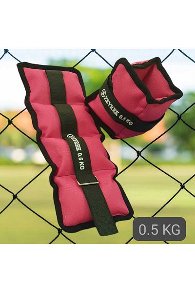S ZEYREK 1kg Total 0.5 Kg×2Pcs Hand Foot Wrist Muscle Strengthener Weight Set - Sand Weight Bag