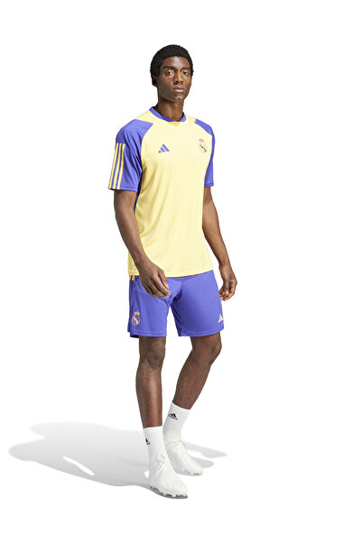 adidas Orange Men's Round Neck 23/24 Real Madrid Jersey Iq0547 Real