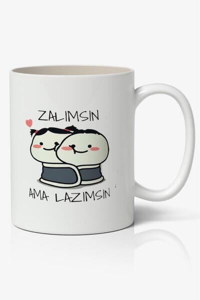 Nostaljik Lezzetler كوب قهوة مطبوع عليه عبارة "أنت انتهازي ولكني بحاجة إلى