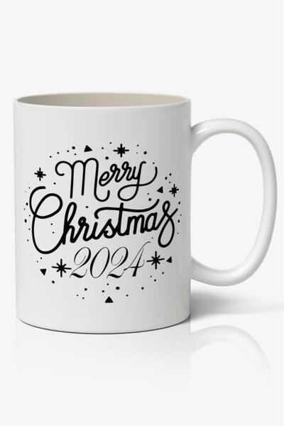 Nostaljik Lezzetler New Year Themed Mug Cup Printed Coffee Mug Cup Model 34