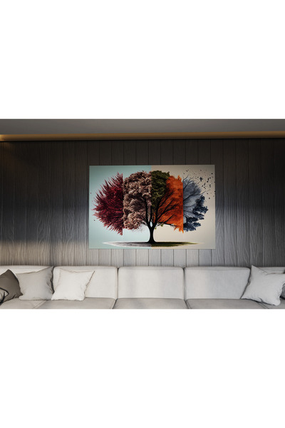 Design Art House Ev Ofis Dekorasyon Tasarım Ağaçlar Kanvas Tablo