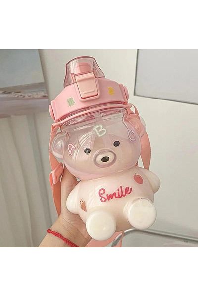 2B Bazaar Children's Water Bottle 1000 Ml, Water and Beverage Flask Bpa Style for School Office Travel