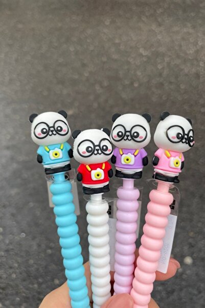 NaSaDAN Gözlüklü Panda 0,7 Uçlu Versatil Kalem 1 Adet