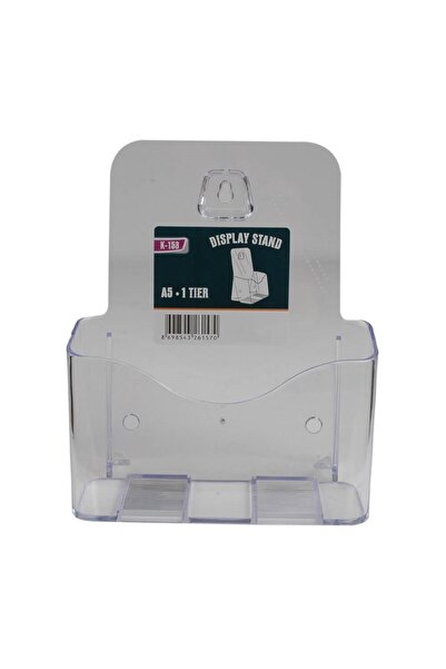 okularenkkat Suport de masă din plexiglas transparent / Suport pentru broșuri / Suport pentru manifeste / Suport pentru broșuri suspendate unic (DIMENSIUNE MEDIE) - (148,5*210)