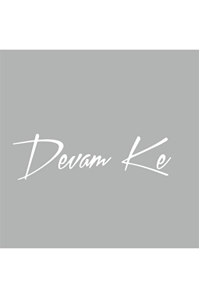 Reysa Tasarım Devamke Car Sticker 18x5 cm Gray