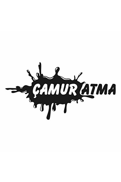 Reysa Tasarım ملصق سيارة رمي الطين 19x9 سم أزرق