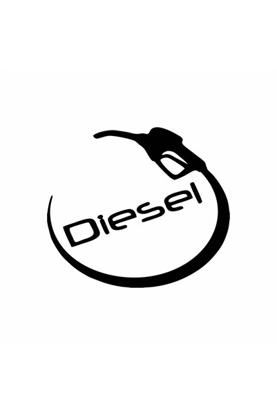 Reysa Tasarım ملصق ديزل ومضخة 15x15 سم أزرق