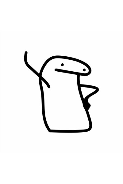 Reysa Tasarım Tel Adam Araba Stickeri 15x17 Cm Mavi