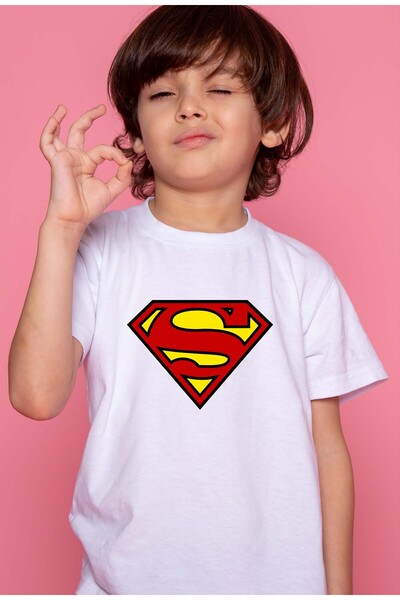 VİZYON İKRA Tricou pentru copii cu imprimeu Super Heroes - Tricou pentru copii