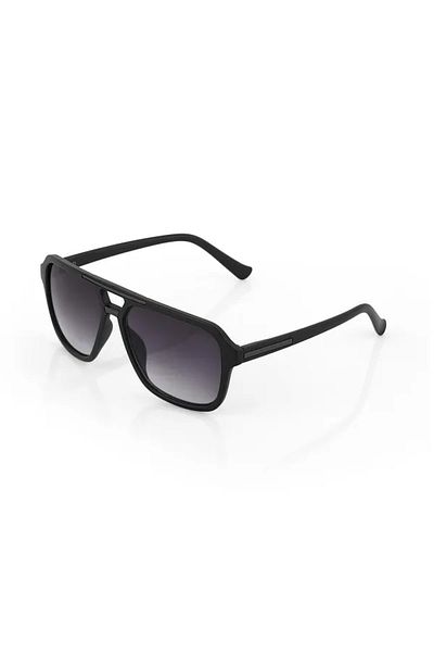 TomyHelf New Fashion Black Frame Black Glass Unisex Sunglasses