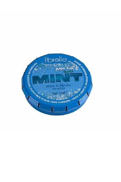 Fibrelle 3 Pieces of Sugar-Free Candy Mint with Stevia