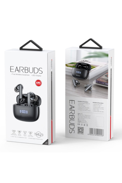 Coverzone Bluetooth Kulaklık İçi Kulaklık Profesyonel A Kalite Kablosuz Şarj Destekli Bluetooth 5.3 TWS23