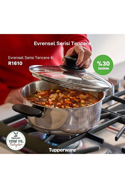 Tupperware Evrensel Tencere 4 Litre.