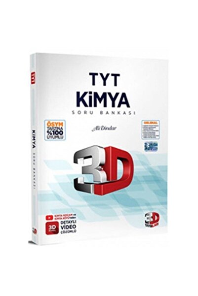 3D Yayınları 2024 TYT Kimya 3D Soru Bankası 3D