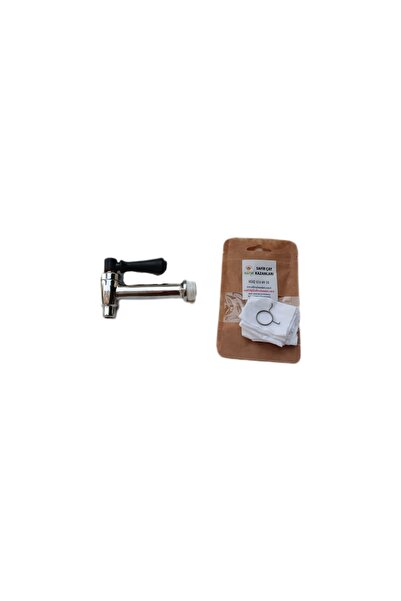 SAFİR Tea Boiler Tap and Tap Cloth, Tea Samovar Tap and Tap Cloth A++
