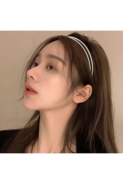 GÜLPEŞE Coroană cu perle Coroană albă cu două rânduri de perle 1 bucată