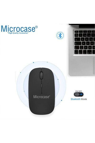 Microcase 800-1200-1600 Dpı Bluetooth Kablosuz Mouse - Al2722
