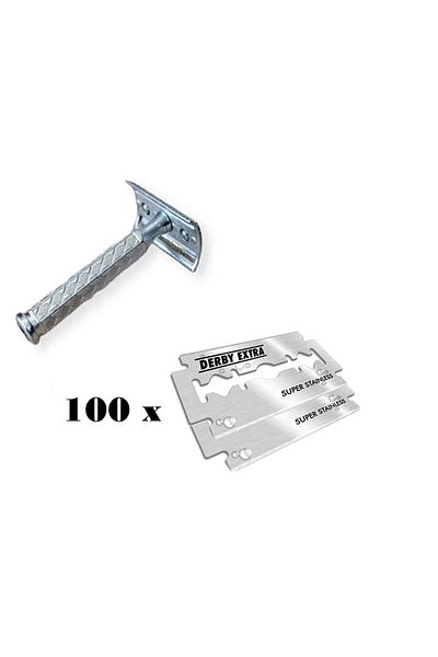 hırdawhat Shaver and Barber Razor 100 Pack