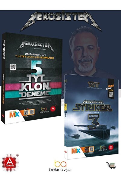 A Yayınları Bekosistem Tyt 5li Klon Deneme Ve Striker 3lü Tyt Genel Deneme Bekir Avşar