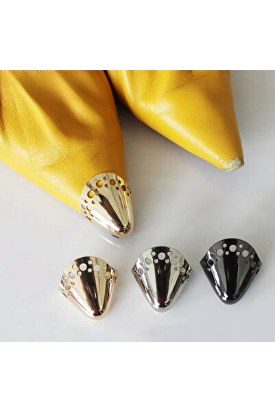 İsmet toka 1 Çift- Yuvarlak Desenli Ithal Burun Demiri Tokası (SİYAH) - Metal...