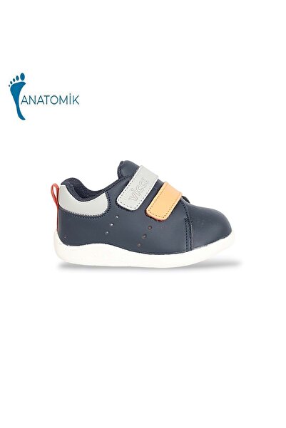Vicco 1843-Bangkok First Step حذاء أطفال بنعل تشريحي - NKT01843- أزرق داكن-19
