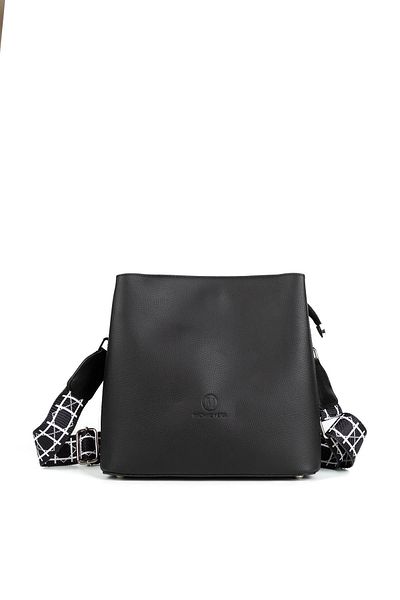HNB Bag Crossbody Women's Shoulder Bag Madame Vera MV104 Black